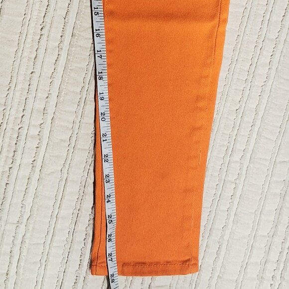 Emperial Orange Ripped Skinny Women's Jeans Size 5 Size S. - Picture 8 of 17